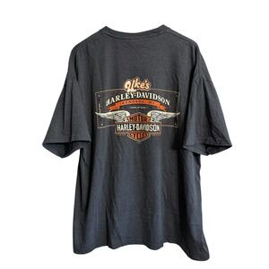 Harley Davidson t-shirt men's 2XL motorcycle biker collectible Uke's Kenosha WI